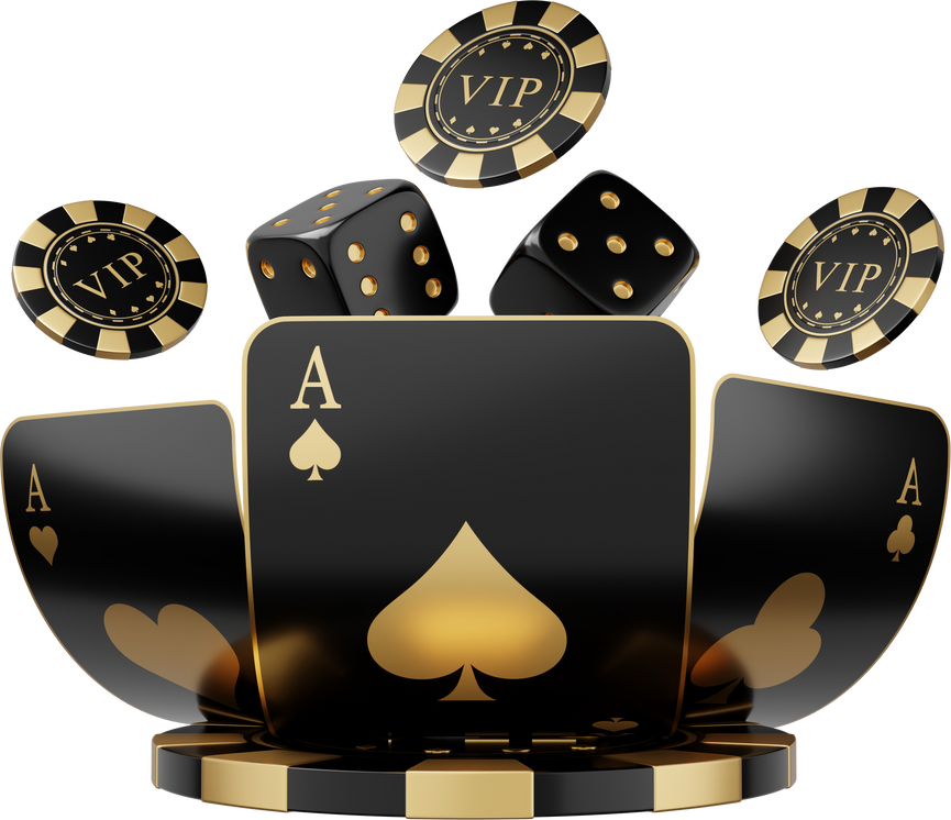 gold black card poker ace chip isolated on white background element. gold black card poker ace chip isolated element. gold black card poker ace isolated chip 3d render illustration element